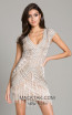 Lara 29889 Nude Ivory Front Dress