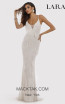 Lara 29892 White Front Dress