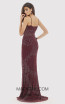 Lara 29904 Wine Front Dress