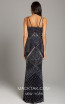 Lara 29911 Navy Gunmetal Back Dress