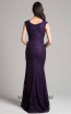 Lara 33286 Dark Purple Back Dress