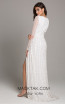 Lara 51007 White Back Dress