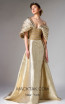 Edward Arsouni FW0277 Gold Front Couture Dress