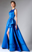 Edward Arsouni FW0287 Blue Front Dress