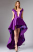 Edward Arsouni FW0300 Purple Front Dress