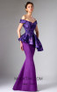 Edward Arsouni FW0301 Purple Front Dress