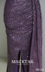 Lilou Dark Lilac Long Dress