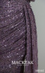 Lilou Dark Lilac Beaded Dress
