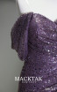 Lilou Dark Lilac Detail Dress