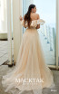 Lourdes Beige Back Dress