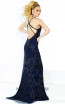 Lush by Jasz Couture 1518 Navy Back Prom Dress