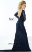Lush by Jasz Couture 1534 Navy Back Prom Dress