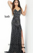 Lush by Jasz Couture 1539 Black Front Prom Dress