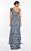Mélanie Blue Leopard Back Dress