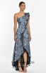 Mélanie Blue Leopard Dress