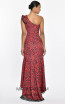 Mélanie Red Leopard Back Dress