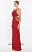 Maëlle Red Side Dress