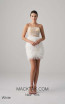 Macktack 4004 White Feather Dress 