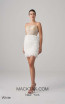 Macktack 4004 White Mini Dress 