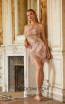 Macktack 4006 Pink Front Dress