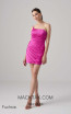 Macktack 4044 Fuchsia Front Dress