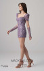 Macktack 4048 Purple Side Dress