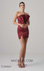 Macktack 4070 Crimson Front Dress