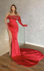 Macktack Red Front Dress