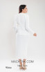 Kourosh KNY Knit KH018 White Back Dress