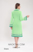 Kourosh KNY Knit KH019 Green Back Dress