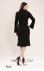 Kourosh KNY Knit KH022 Black Back Dress