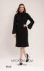 Kourosh KNY Knit KH022 Black Front Dress