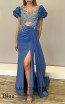 Macktak 0012 Blue Front Dress