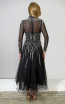 MackTak 1687 Black Back Dress