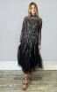 MackTak 1687 Black Front Dress