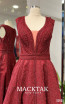 MackTak Couture 4058 Bordo Dress