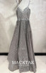 MackTak Couture 4030 Gray Back Dress