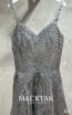 MackTak Couture 4030 Gray Spaghetti Strap Dress