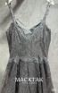 MackTak Couture 4030 Gray Backless Dress