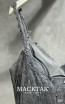 MackTak Couture 4030 Gray Sleeveless Dress