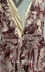 MackTak Couture 4031 Rose Smoke Backless Dress