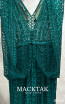 MackTak Couture 4047 Green Detail Dress