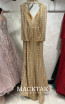 MackTak Couture 4047 Gold Back Dress