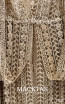 MackTak Couture 4047 Gold Detail Dress