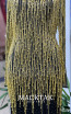 MackTak Couture 4057 Yellow Beaded Dress