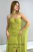 MackTak Collection 4497 Green Chiffon Dress
