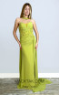MackTak Collection 4497 Green Full Length Dress