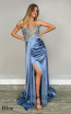 Macktak 7032 Blue Front Dress