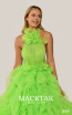 Alfa Beta 6255 Green Detail Dress