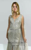 MackTak Collection 6311 Silver Pageant Dress